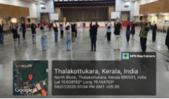International Day of Yoga Celebrated on Campus