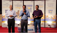 Vidya hosts' Federal Bank - Mathrubhumi Speak for India 2023' 