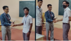 ME Dept conducts a ceremony to honor  top scorers