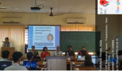 CSE Dept organizes Workshop on Data Science Projects: Industry Perspective & Practices