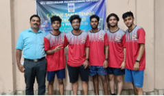 Vidya Table Tennis Men Team secures second position in E Zone Table Tennis Championship
