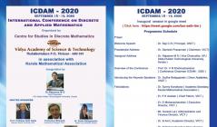 ICDAM 2020 Programme Schedule