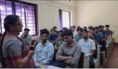 AIML dept welcomed first year students with much warmth