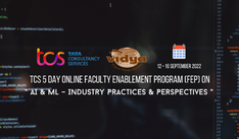 VCAIR,CSE Department organize five-day online FEP on 