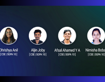 Vidya: 51 score 9+ SGPA; 4 earn perfect 10 in S7 exams!