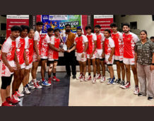 Vidya Men's Kabaddi Team Secures E-Zone Runner-Up