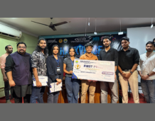 Vidya CSE Students Win First Prize at Hackverse 2026