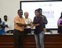 Vidya student bags ISTE Best Student Award