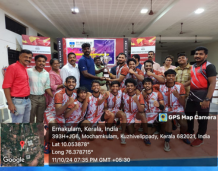 Kabaddi Men Team wins E ZONE Kabaddi Championship