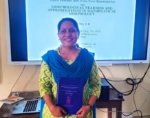 Ms Nisha A B successfully defended her PhD thesis