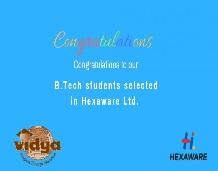 Hexaware offers placements to two students
