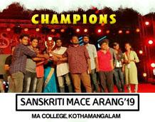 Vidya students bag Overall Championship in SANSKRITI'19