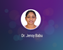 Dr. Jensy Babu on achieving her Ph D milestone