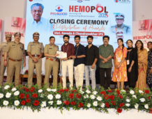Kerala Police Pol-Blood Project first place